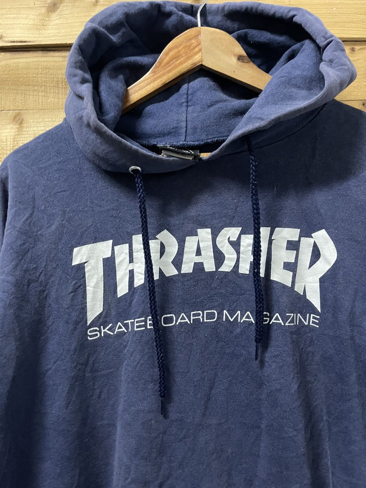 Thrasher Vintage thrasher skeatboard hoodie Size US XL / EU 56 / 4 - 4 Thumbnail