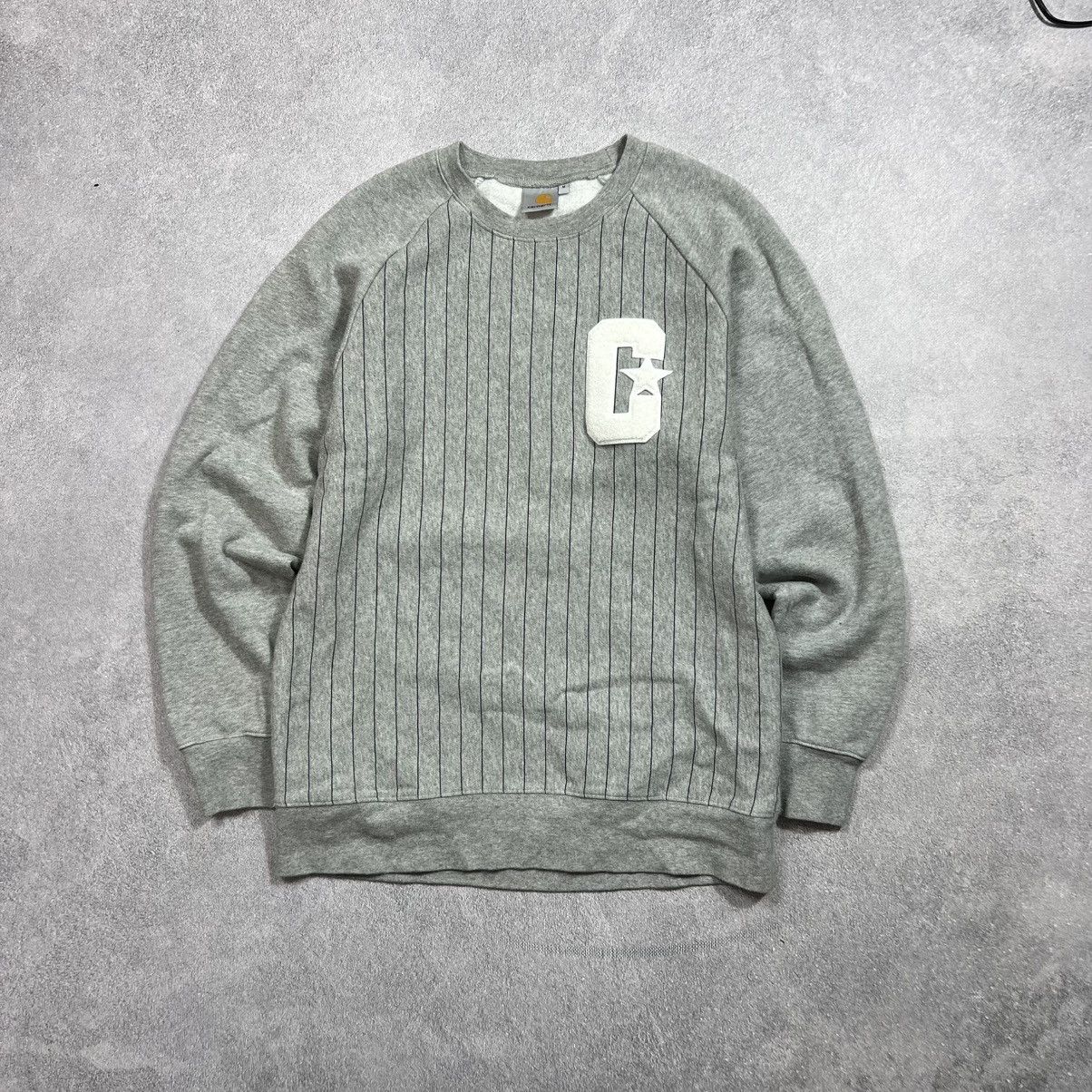 Carhartt Carhartt Big Logo Vintage Sweatshirt Size S-M.Rick Owens Size US S / EU 44-46 / 1 - 1 Thumbnail