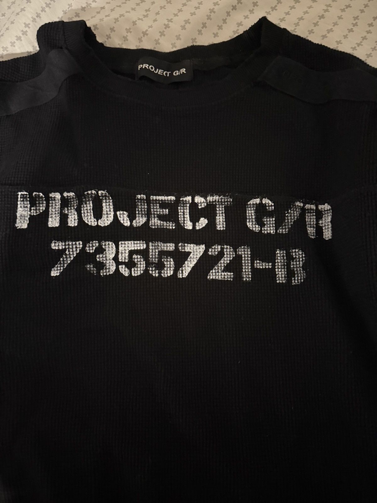 PROJECT G/R Project G/R waffle bondage cross long sleeve Size US S / EU 44-46 / 1 - 4 Thumbnail