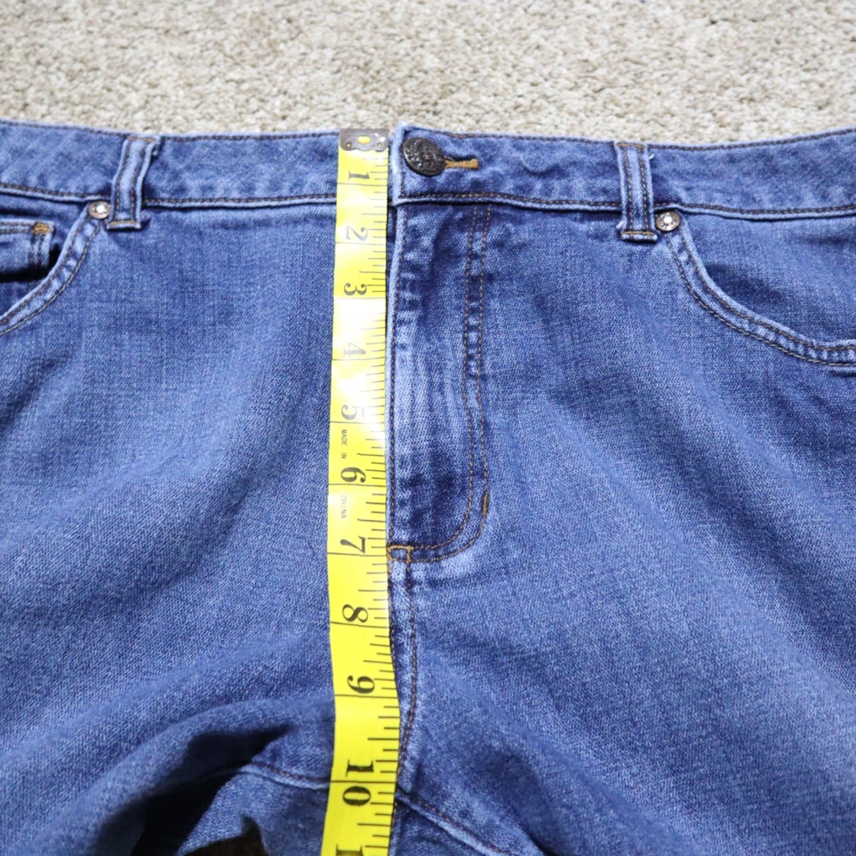 Izod IZOD Jeans Bootcut Denim Blue Women's Size 16 Stretch Denim Black? Size 38" / US 16 / IT 52 - 5 Thumbnail