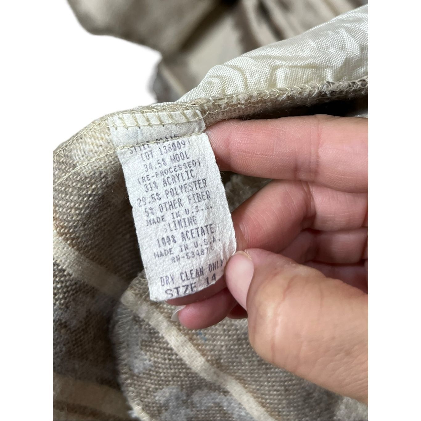 Casablanca Vintage Casablanca Wool Blend Southwestern Aztec Blazer Coat Size XL / US 12-14 / IT 48-50 - 8 Thumbnail
