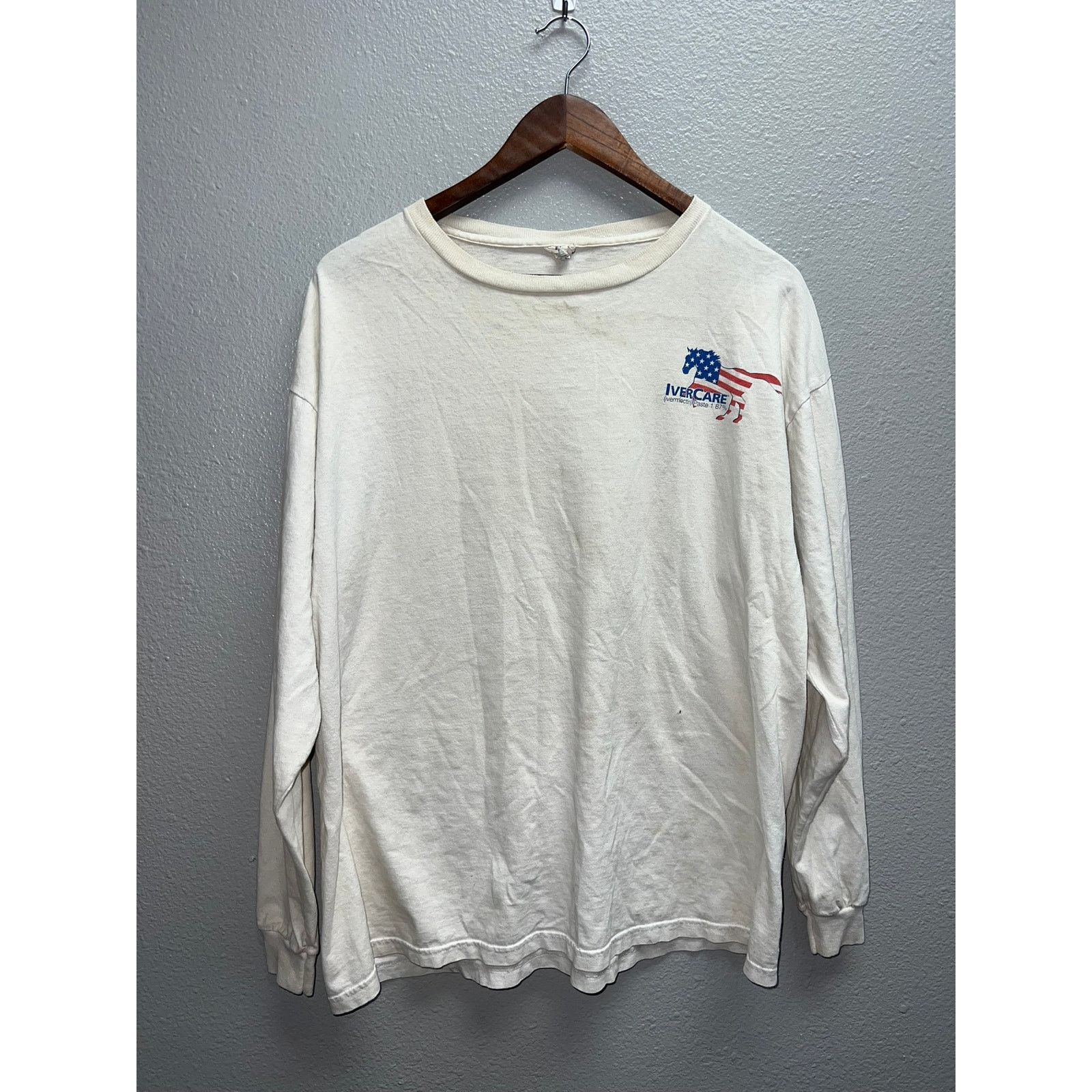 Delta Vintage Medicine Shirt Ivercare Paste Tee Science Medical XL Size US XL / EU 56 / 4 - 1 Thumbnail