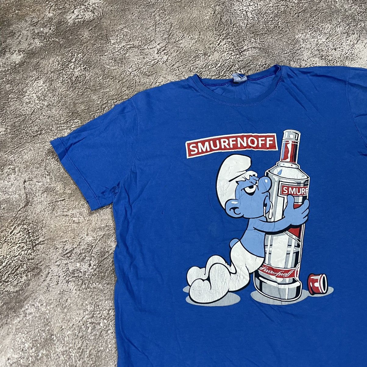 Vintage Vintage Y2K Nemitoff Graphic Tee Vodka Print Skate Relaxed M Size US M / EU 48-50 / 2 - 2 Thumbnail