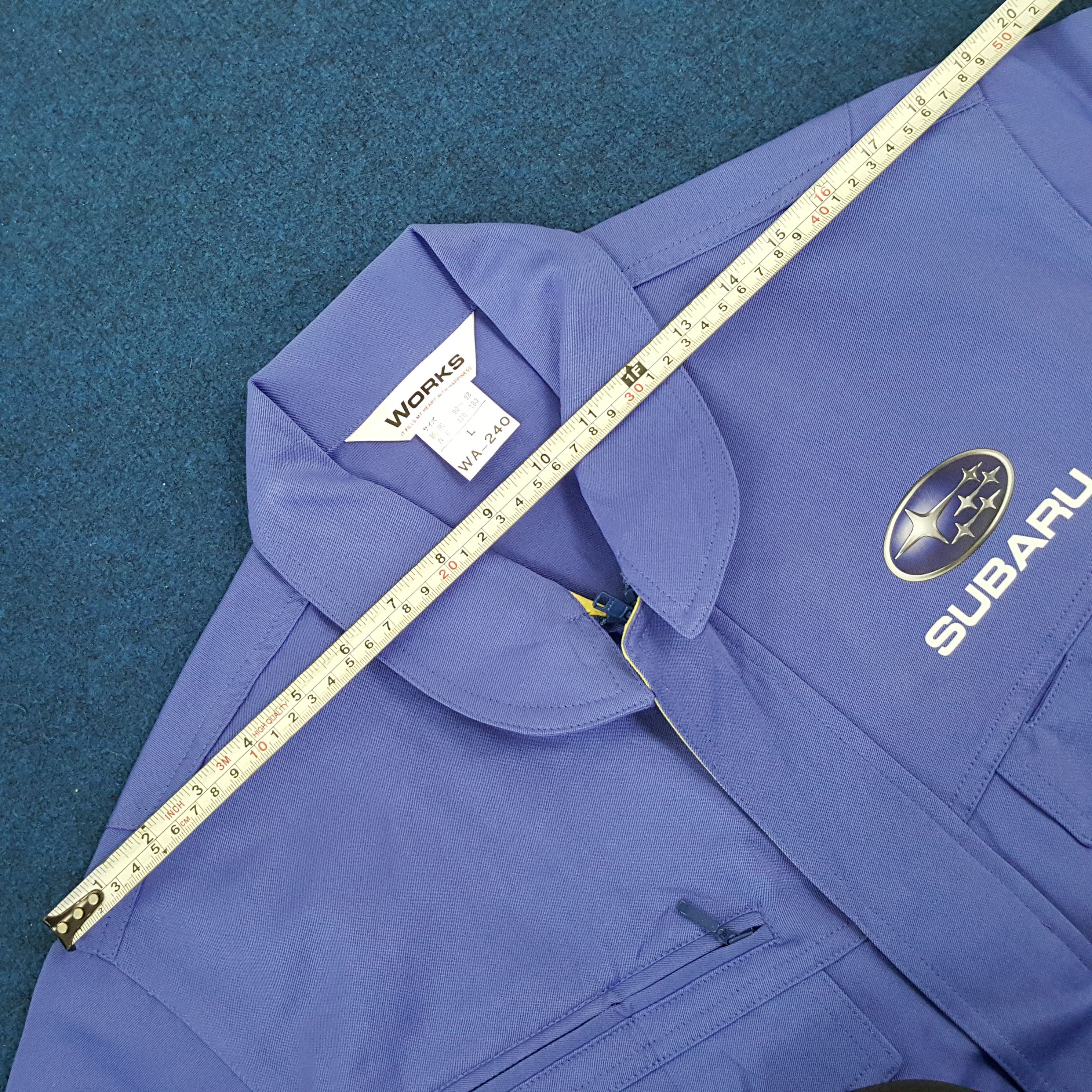 Japanese Brand × Vintage Vintage SUBARU Japanese Motorsports Racing Team Jacket Size US L / EU 52-54 / 3 - 9 Thumbnail