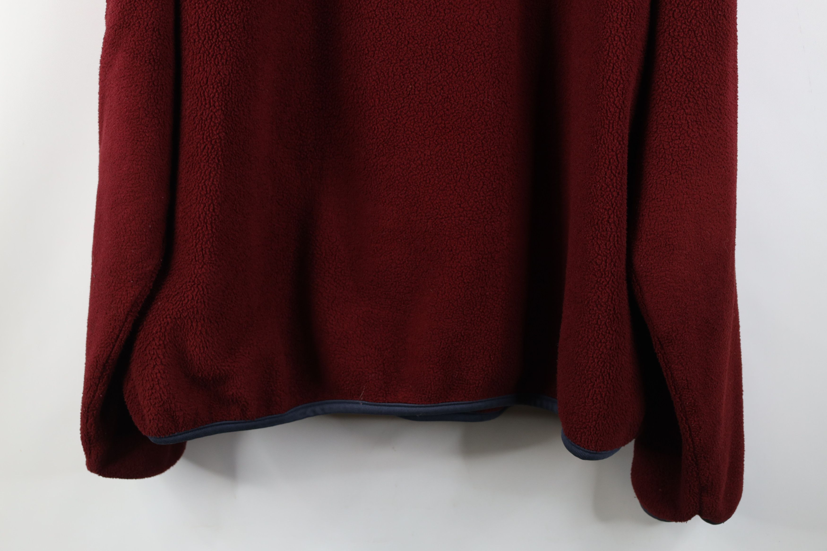 Russell Athletic Vintage 90s Russell Athletic Half Zip Fleece Hoodie Red USA Size US XL / EU 56 / 4 - 15 Thumbnail