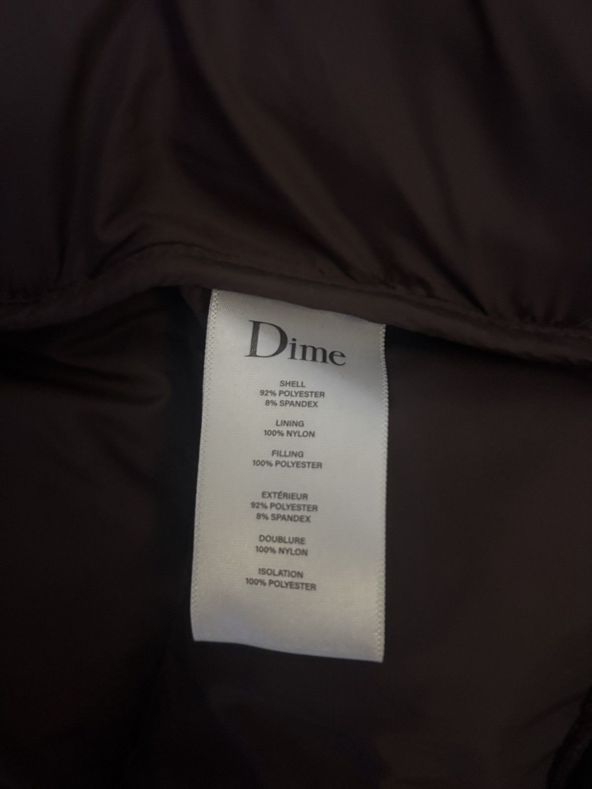 Dime DIME Velvet Quilted Puffer Size US L / EU 52-54 / 3 - 10 Thumbnail