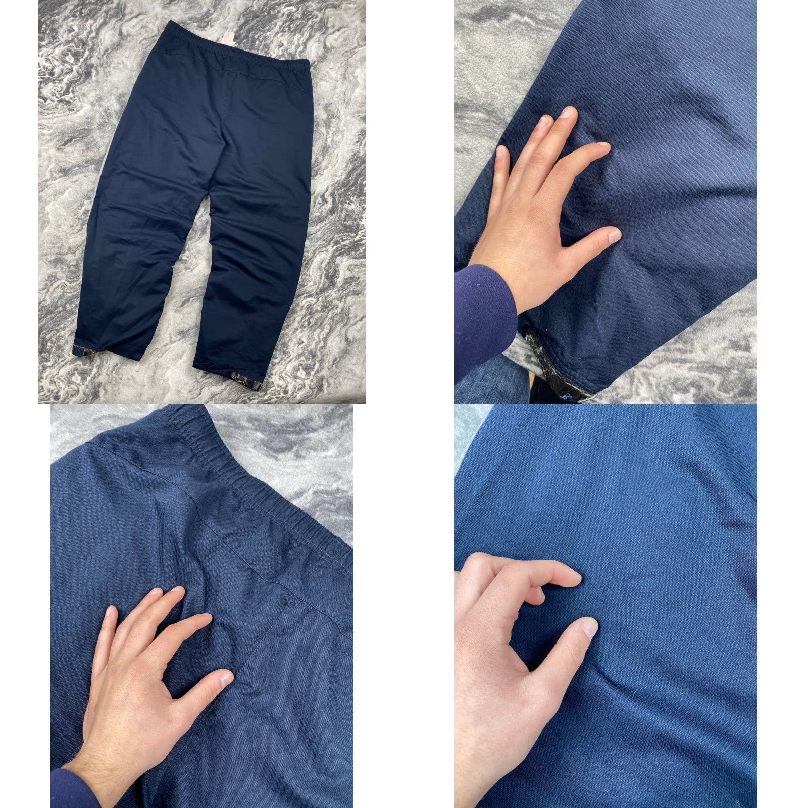 Nike Vintage Nike FC Barcelona Nylon Track Pants Men XL Blue 90s Soccer Activewear Pants Size US 36 / EU 52 - 11 Thumbnail