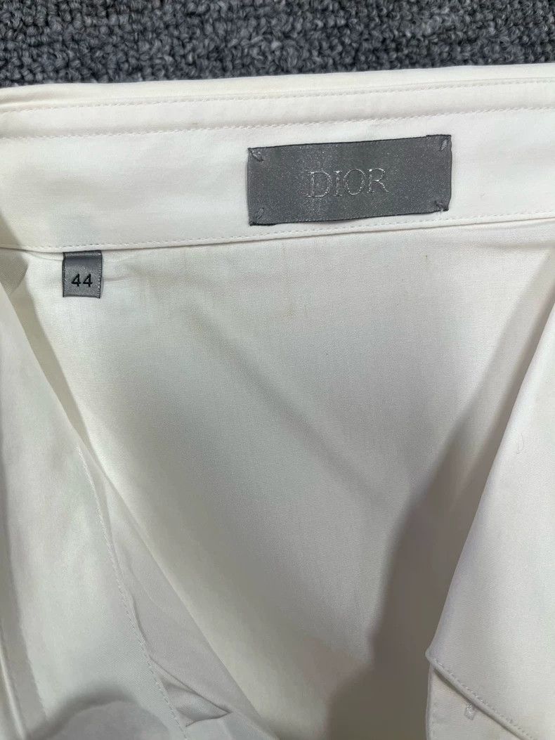 Dior Dior Size43 Shirt, slogan embroidery Size US XS / EU 42 / 0 - 3 Thumbnail