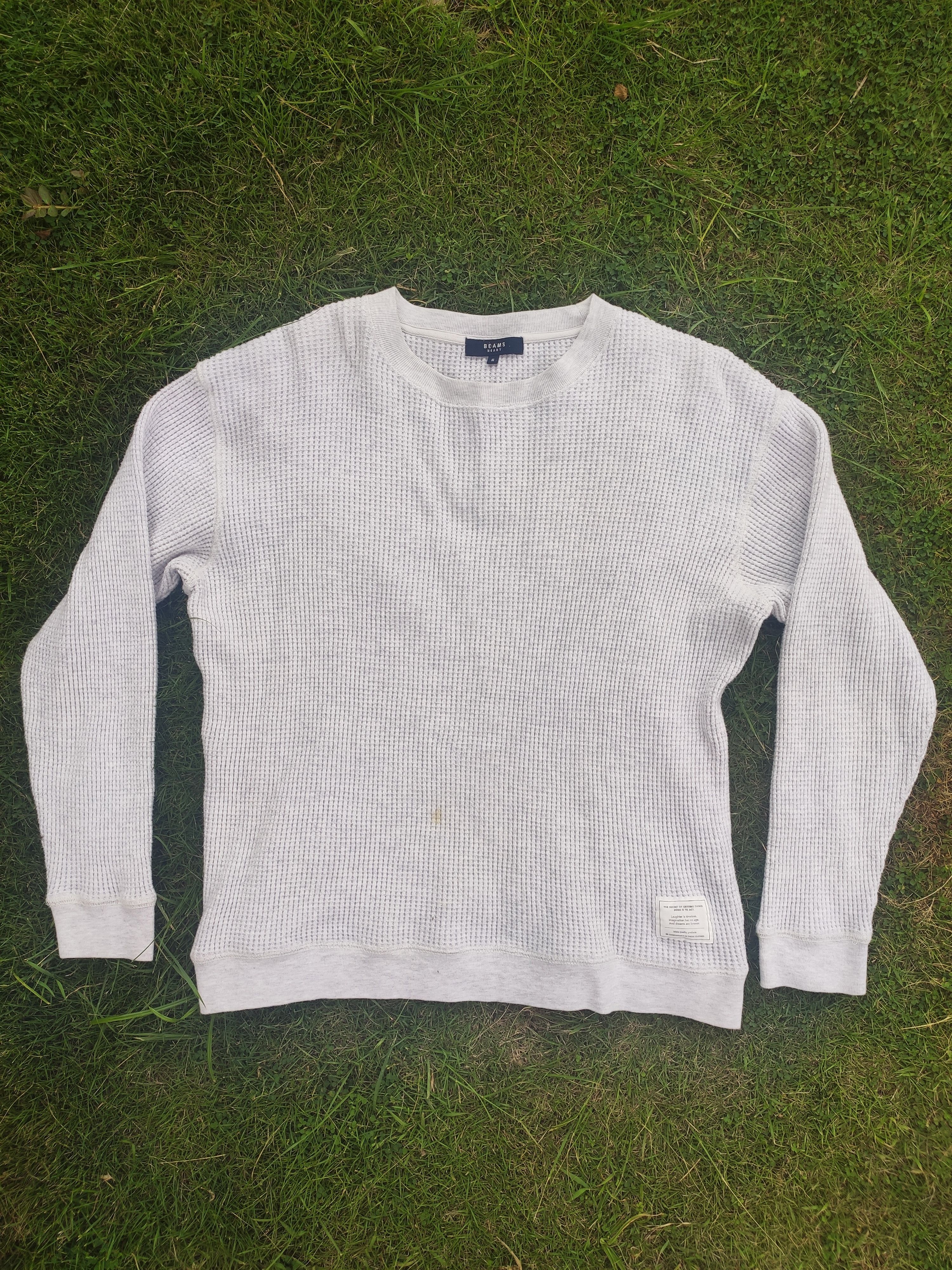 Beams Plus BEAMS HEART Waffle Knit Size US M / EU 48-50 / 2 - 1 Thumbnail