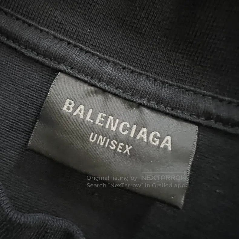 Balenciaga Balenciaga Tape back alphabet short sleeve Size US S / EU 44-46 / 1 - 4 Thumbnail