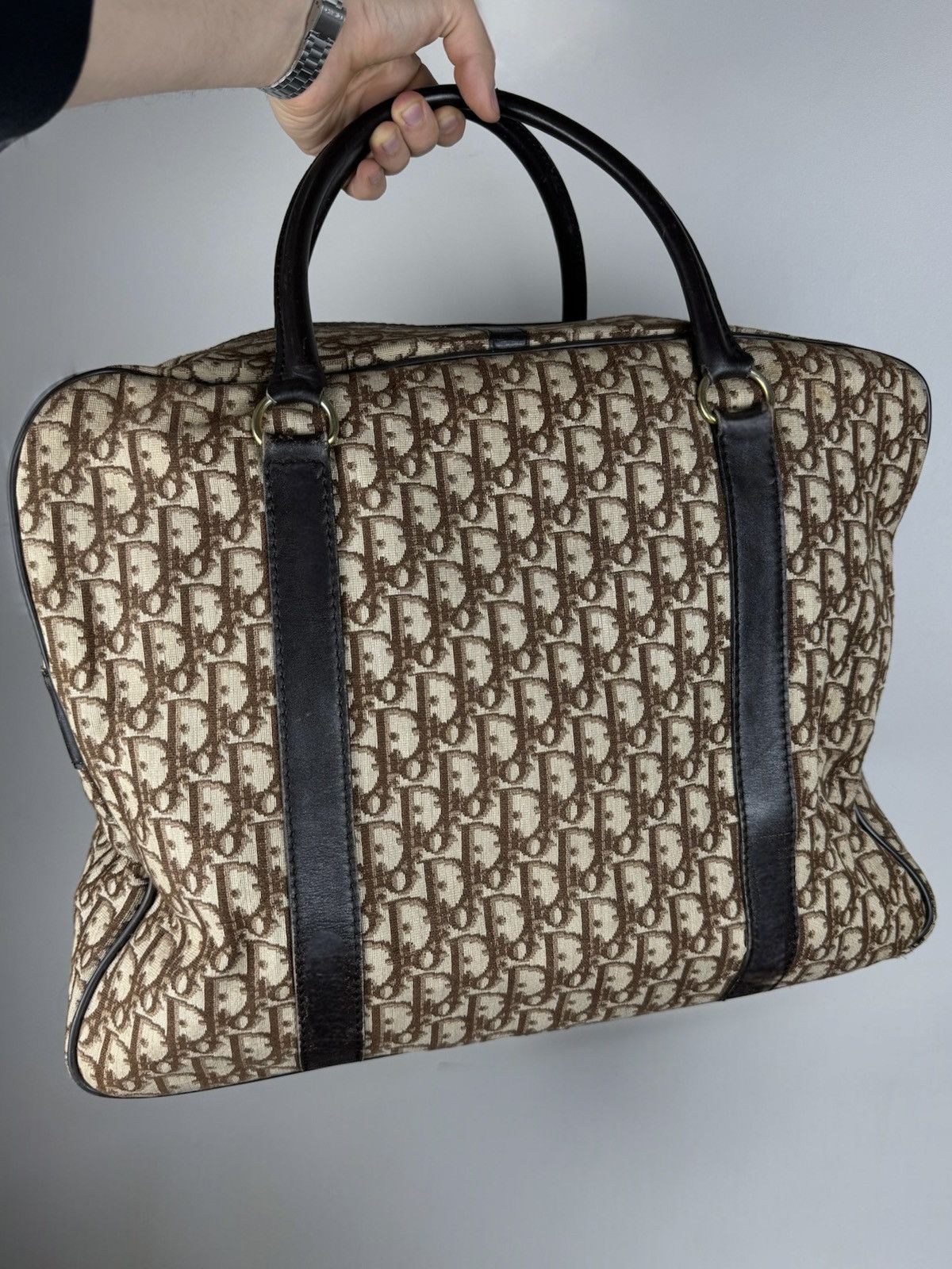 Christian Dior Monsieur × Dior Vintage Boston bag Christian Dior monogram original item Size ONE SIZE - 3 Thumbnail