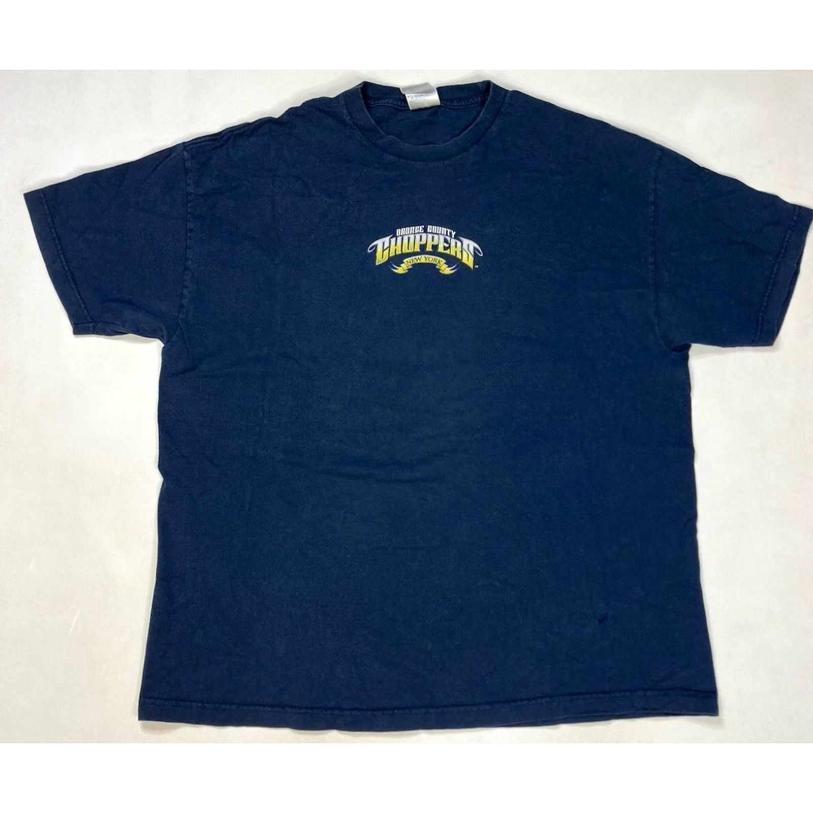 AAA VINTAGE Orange County Choppers Motorcycle New York Graphic T-shirt Men XXL Black Logo 2000s 2XL Cotton Short Sleeve Crew Neck AAA Size US XXL / EU 58 / 5 - 5 Thumbnail
