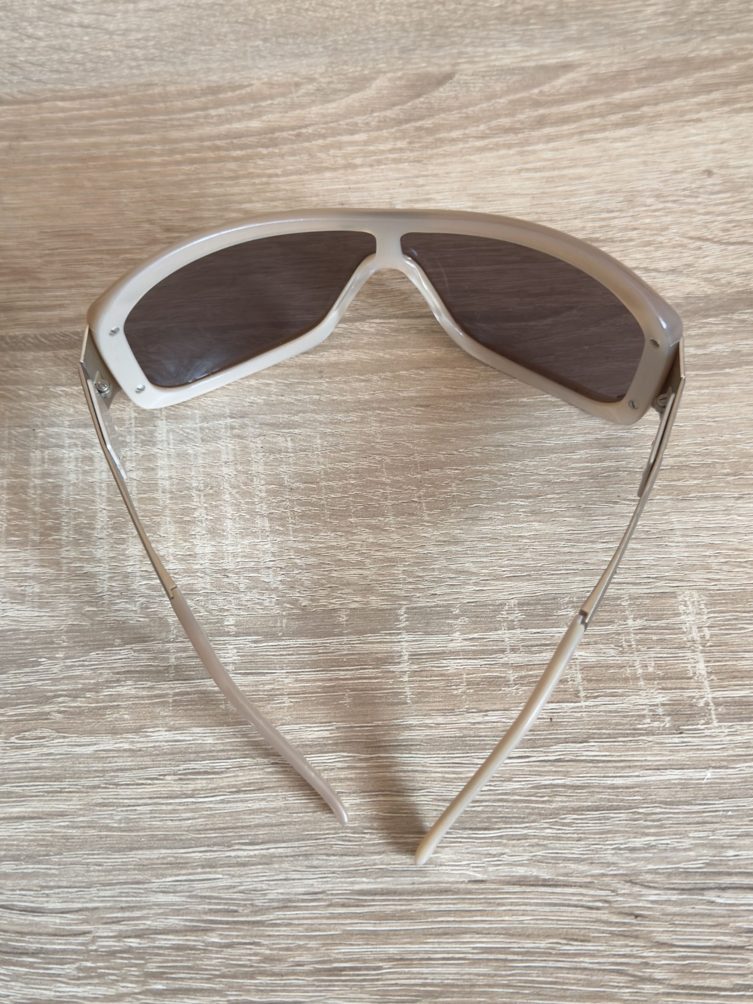 Max Mara Maxmara sunglasses mask ski M cream color Size ONE SIZE - 10 Thumbnail