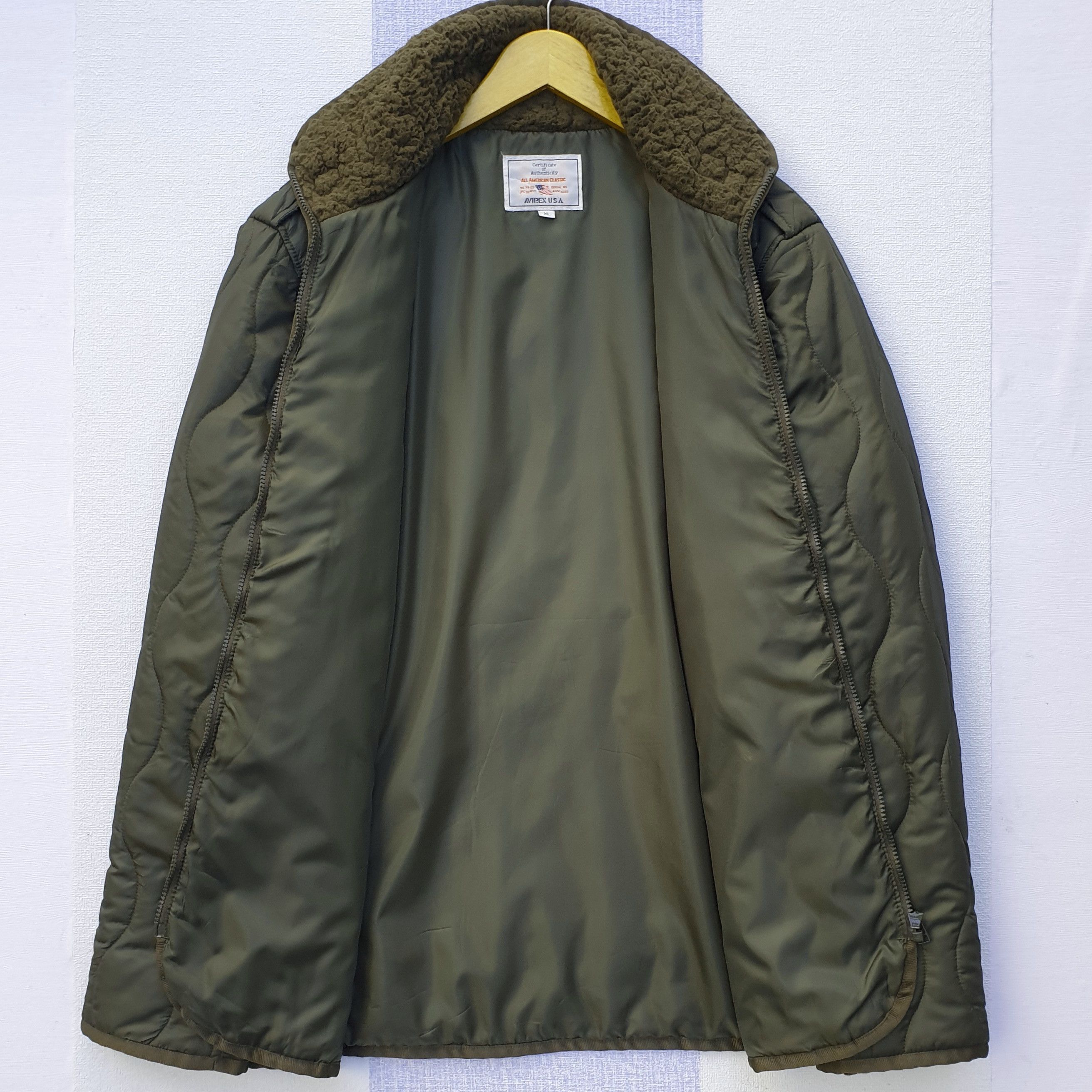 Avirex Vintage AVIREX USA Military Quilted Jacket Size US XL / EU 56 / 4 - 7 Thumbnail