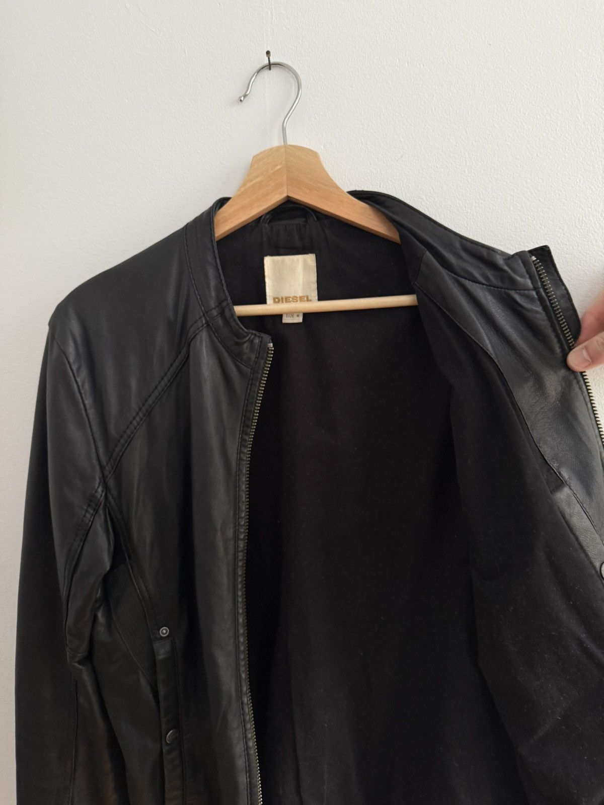 Diesel Vintage Diesel Leather Jacket Size US M / EU 48-50 / 2 - 3 Thumbnail