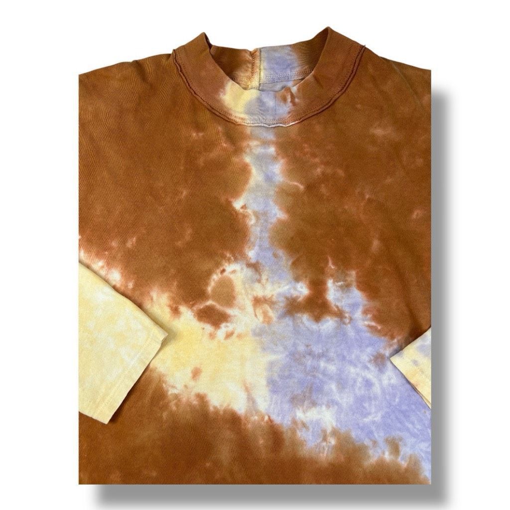 Free People We The Free Lilac Woods Tie Dye Oversized Long Sleeve T -Shi Size S / US 4 / IT 40 - 3 Thumbnail