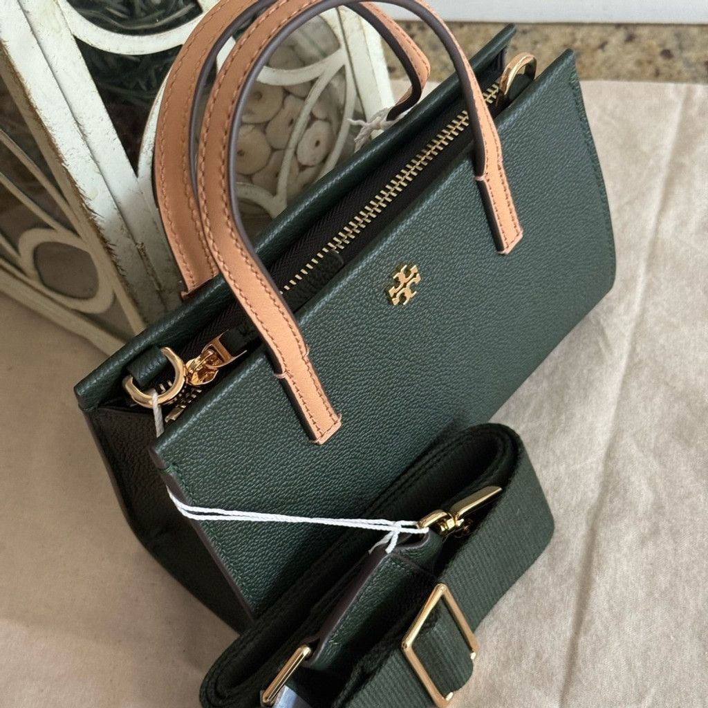 Tory Burch Tory Burch Blake mini tote in basil color Size ONE SIZE - 3 Thumbnail