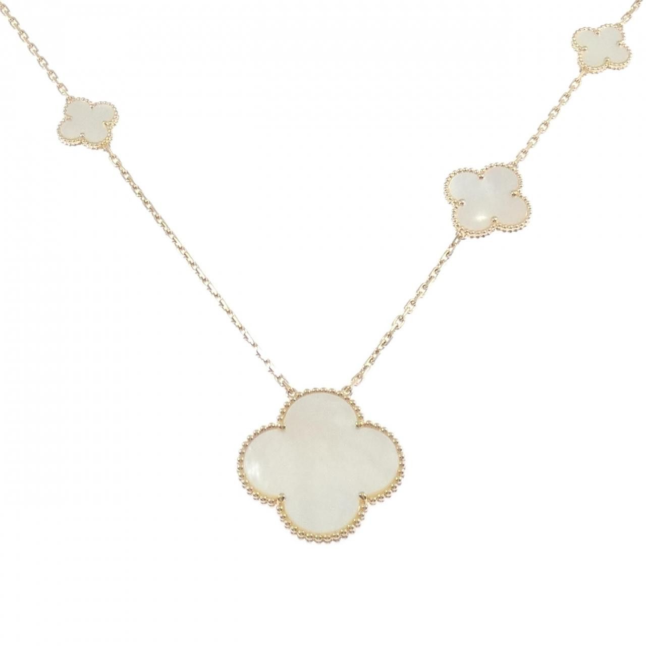 Van Cleef & Arpels Van Cleef & Arpels Van Cleef & Arpels Magic Alhambra 750 Yellow Gold Necklace Precious Metal Necklace VCARD79500 DUTY FREE for USA Size ONE SIZE - 1 Thumbnail