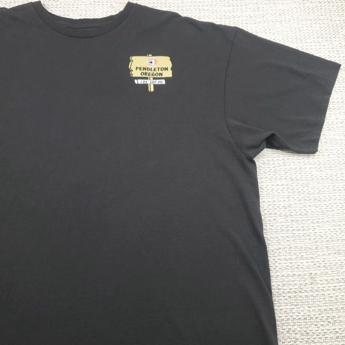 Pendleton VINTAGE Cabbage Hill Trucker Shirt Mens 3XL Black USA Truck Driver Graphic Tee Size US XXL / EU 58 / 5 - 4 Thumbnail