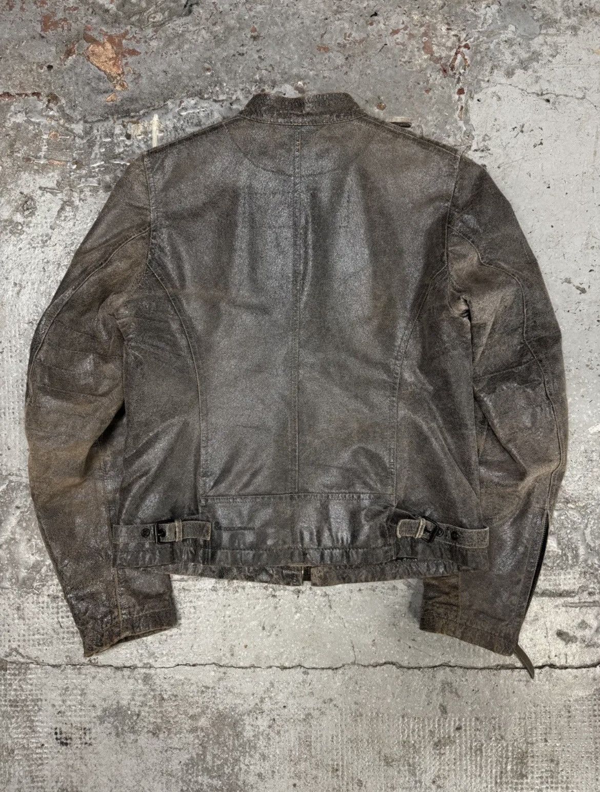 Dolce & Gabbana 1990s Dolce & Gabbana Leather Jacket Size US XS / EU 42 / 0 - 3 Thumbnail