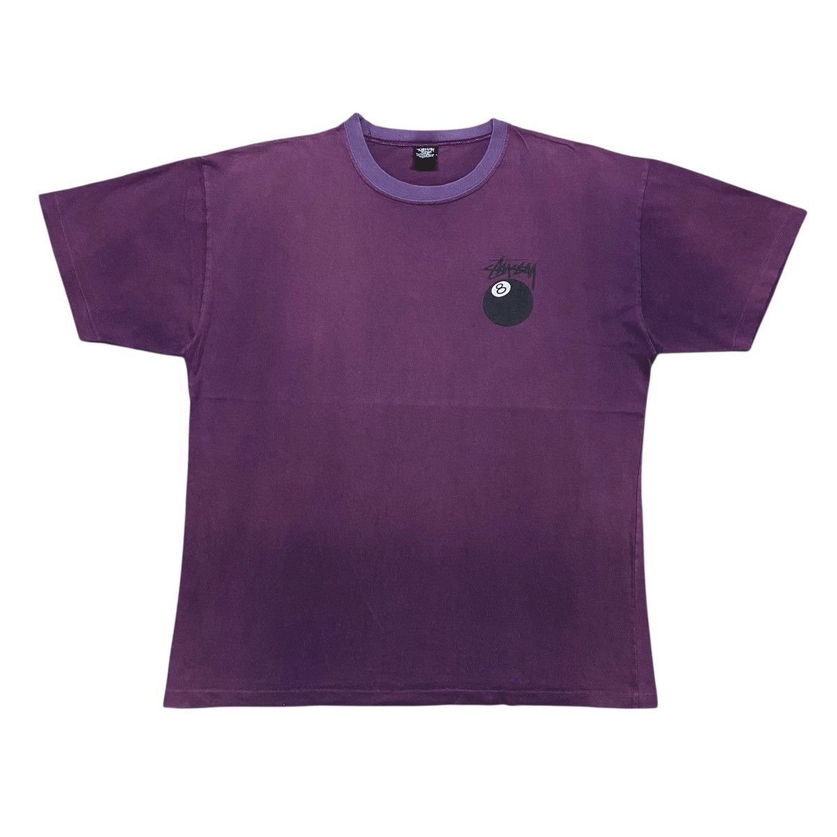 Stussy Rare‼️🔥Vintage Stüssy 8 Ball Pigment Dyed T-shirt Size US M / EU 48-50 / 2 - 2 Thumbnail