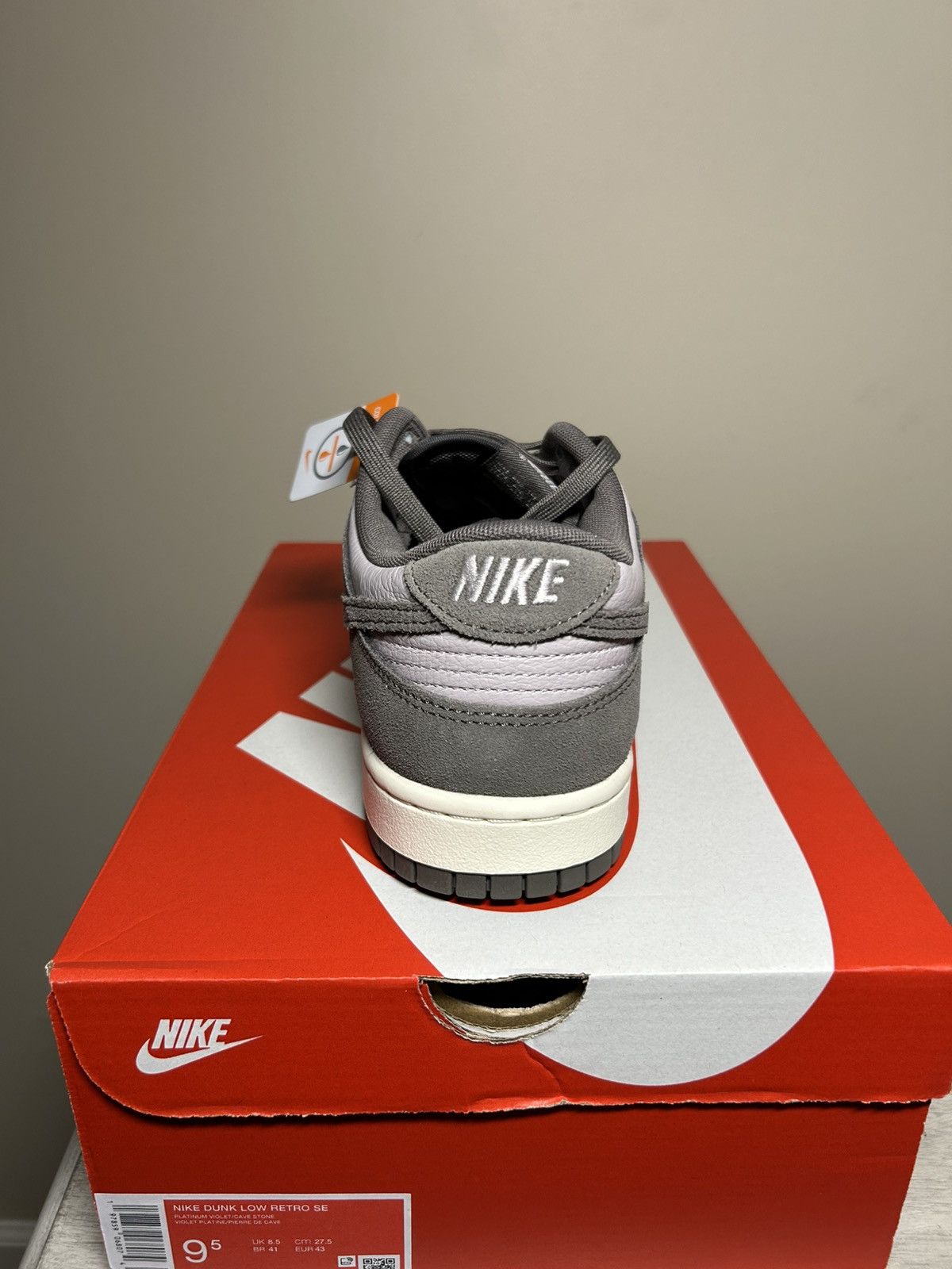 Nike Nike Dunk Low SE ‘Platinum Violet Cave Stone’ Size US 9.5 / EU 42-43 - 4 Thumbnail