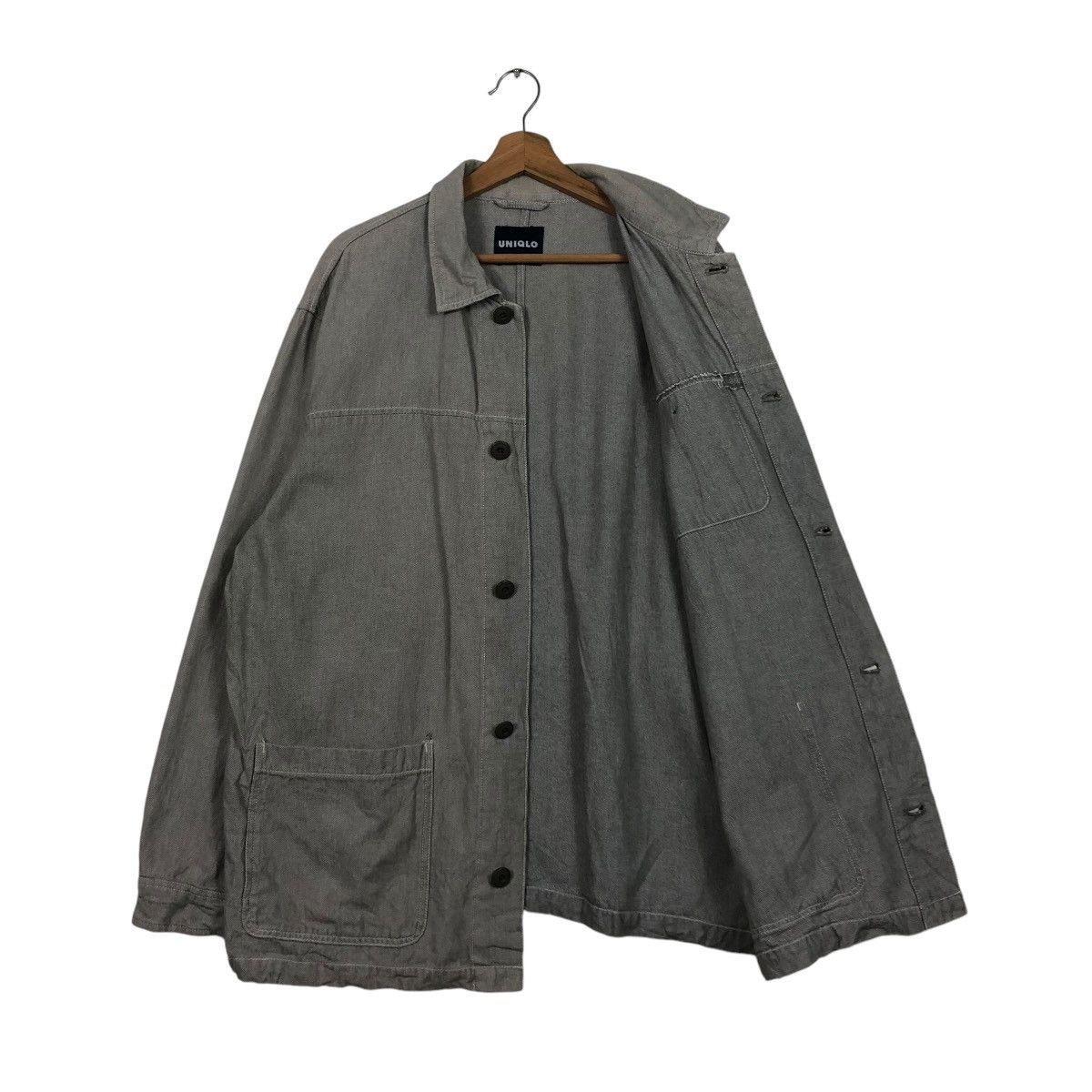 Japanese Brand 🔥VINTAGE CHORE WORKER JACKET DETROIT DUCK CANVAS UNIQLO Size US XL / EU 56 / 4 - 11 Thumbnail