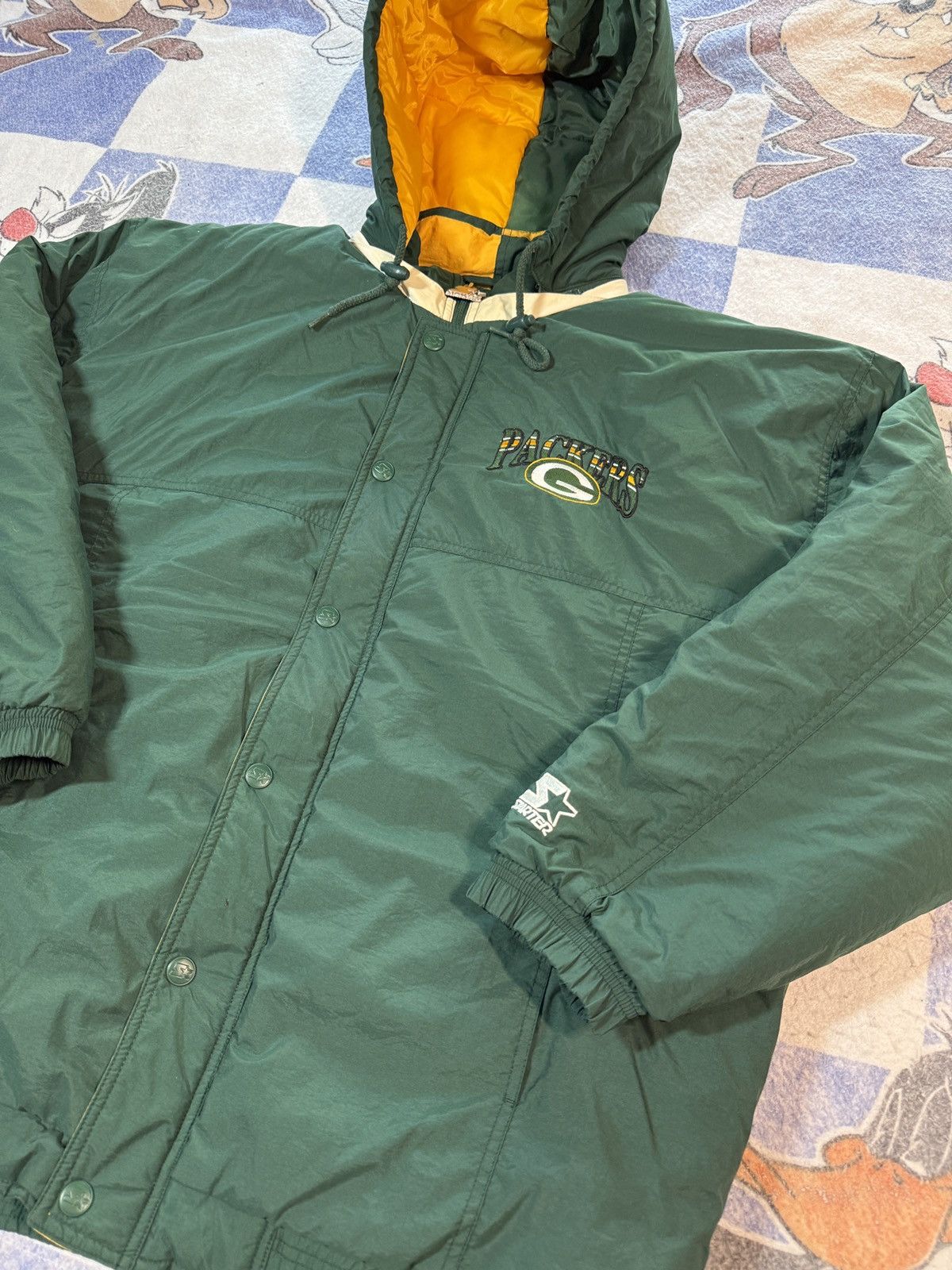 Starter Vintage green bay packers starter jacket Size US XL / EU 56 / 4 - 2 Thumbnail