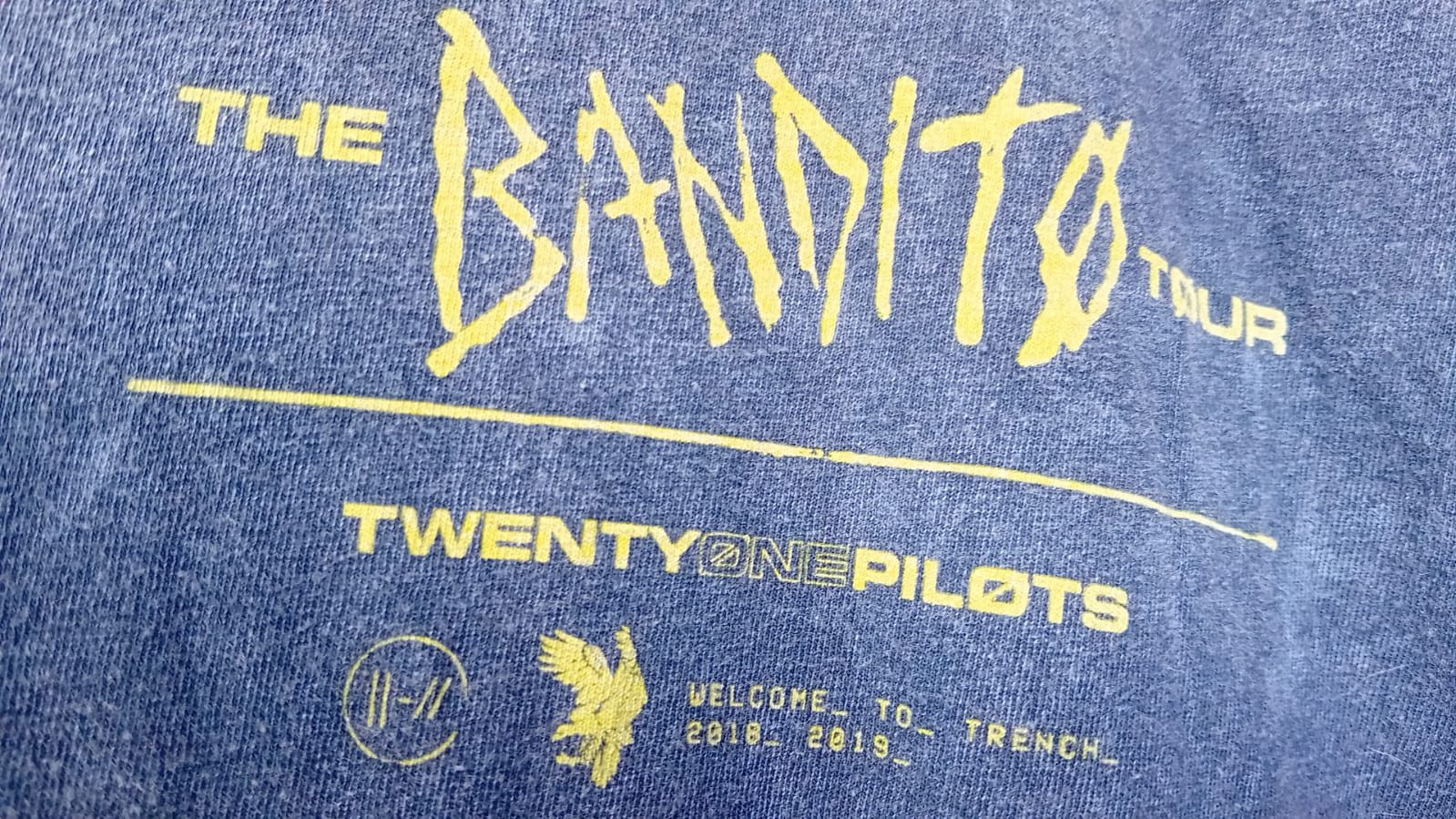 Band Tees Twenty One Pilots The Bandito Tour Double Sided tee S Size US S / EU 44-46 / 1 - 4 Thumbnail