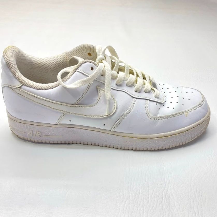 Nike Nike Air Force 1 Low White '07 CW2288-111 Mens 11.5 White Sports Sneaker Size US 12 / EU 45 - 6 Thumbnail