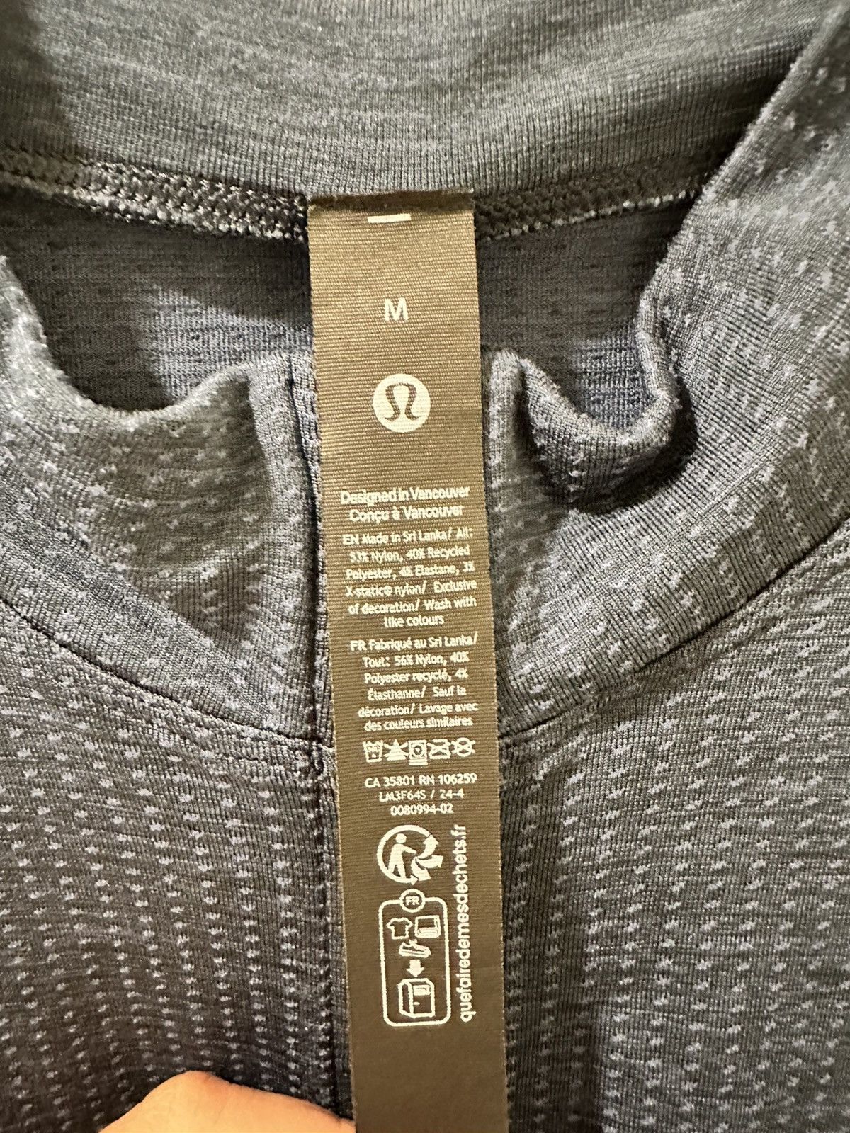 Lululemon Lululemon Metal Vent Tech Half Zip Size US M / EU 48-50 / 2 - 3 Thumbnail
