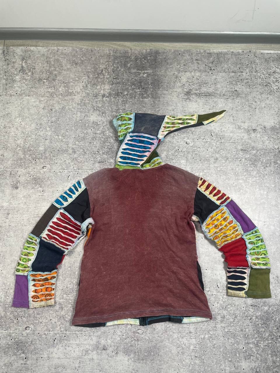 Hysteric Glamour Vintage Nepal Goblin Style Patchwork Zip Hoodie Y2K Size US M / EU 48-50 / 2 - 6 Thumbnail