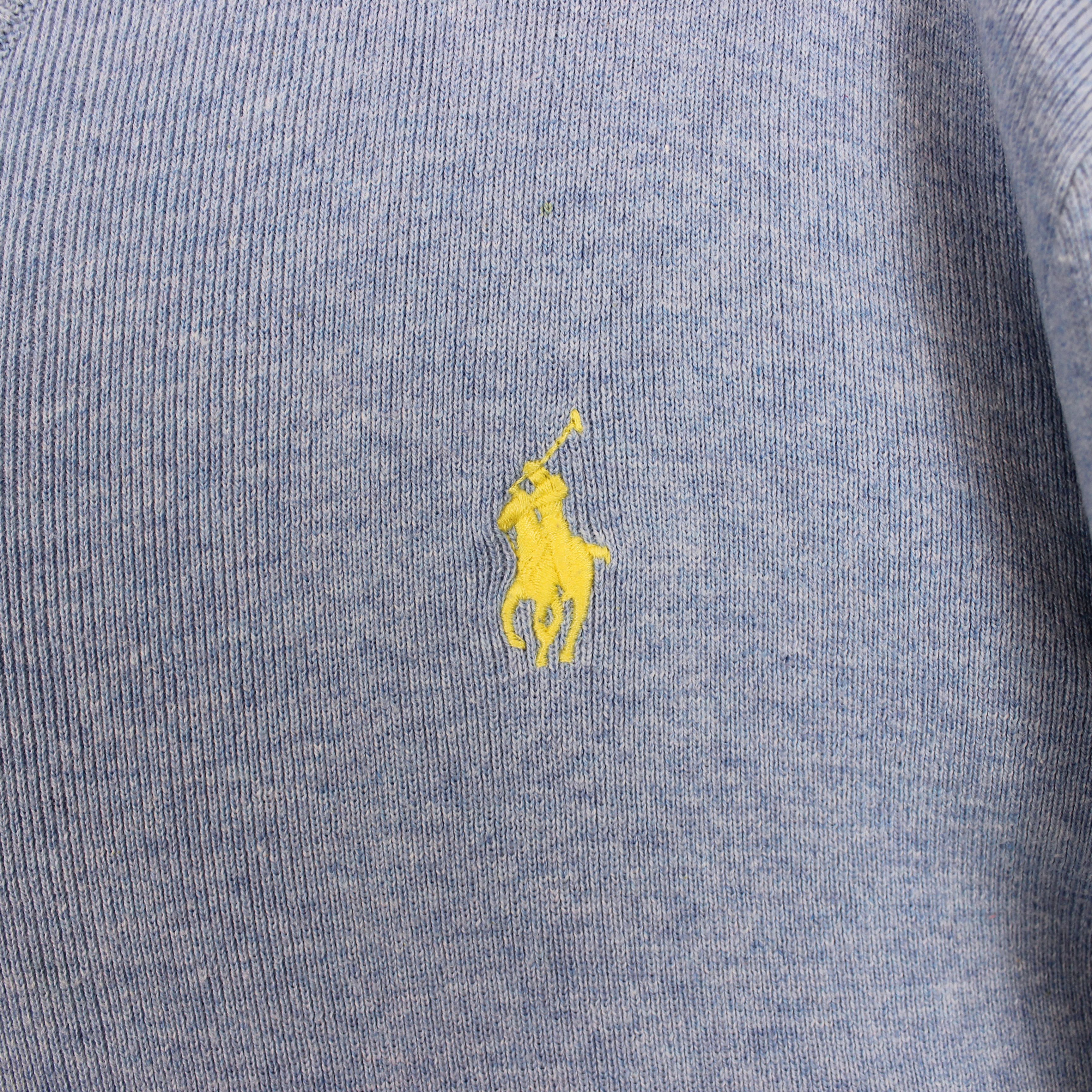 Polo Ralph Lauren Polo Ralph Lauren sweater men v neck M cotton vintage Size US M / EU 48-50 / 2 - 9 Thumbnail