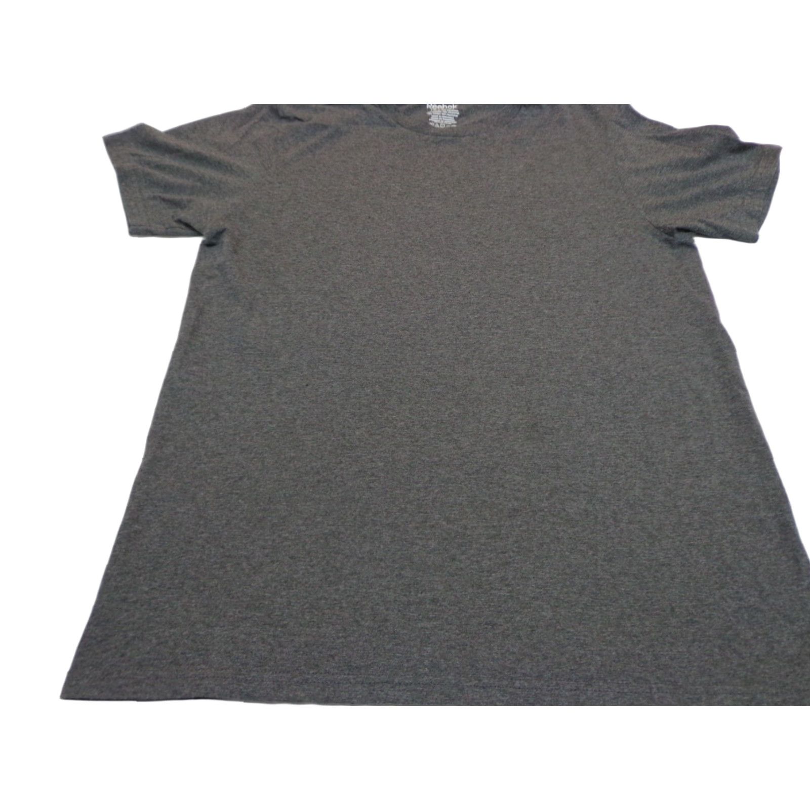Reebok Reebok T-Shirt M Charcoal Heather Gray Solid Crew Neck Short Sleeve Men Regular Size M Size US M / EU 48-50 / 2 - 1 Thumbnail