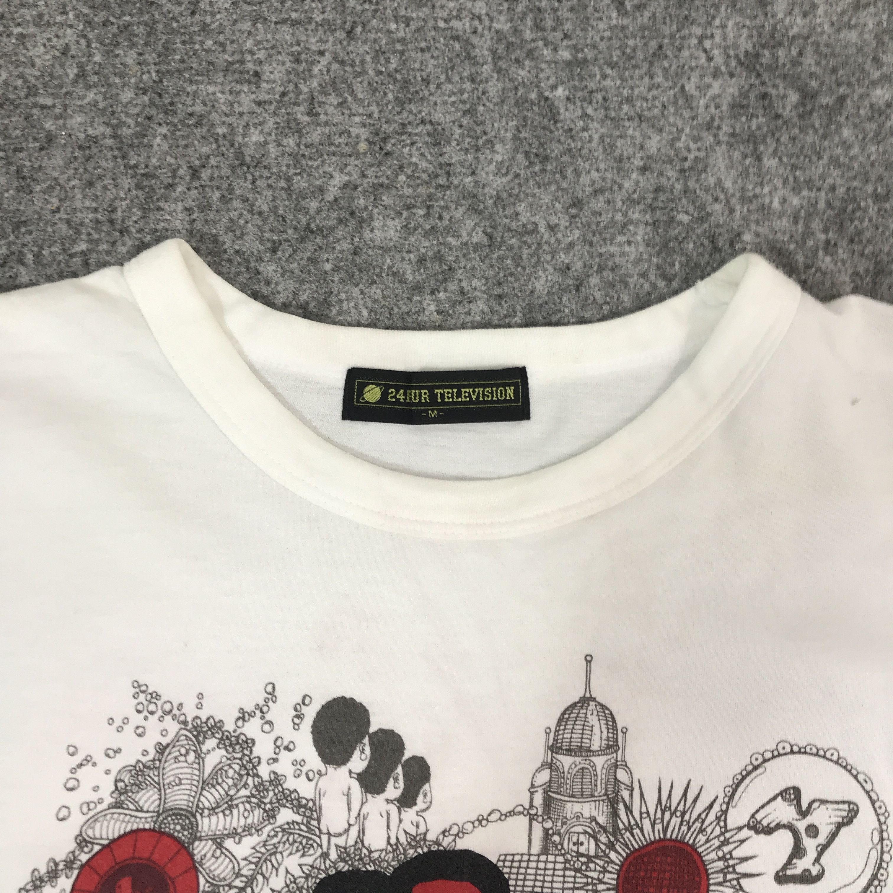 Japanese Brand 24 Hours Television love forever t-shirt Size US S / EU 44-46 / 1 - 7 Thumbnail