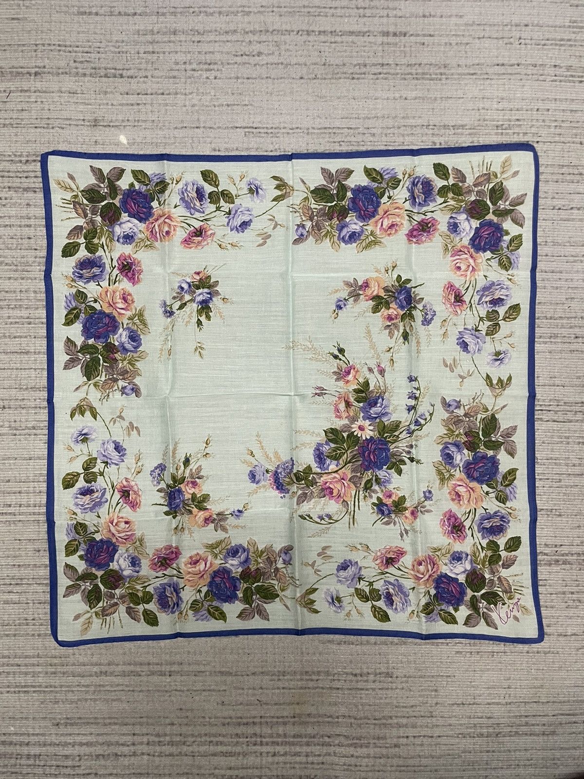 Kenzo Vintage Kenzo handkerchief bandana pocket square Size ONE SIZE - 1 Thumbnail