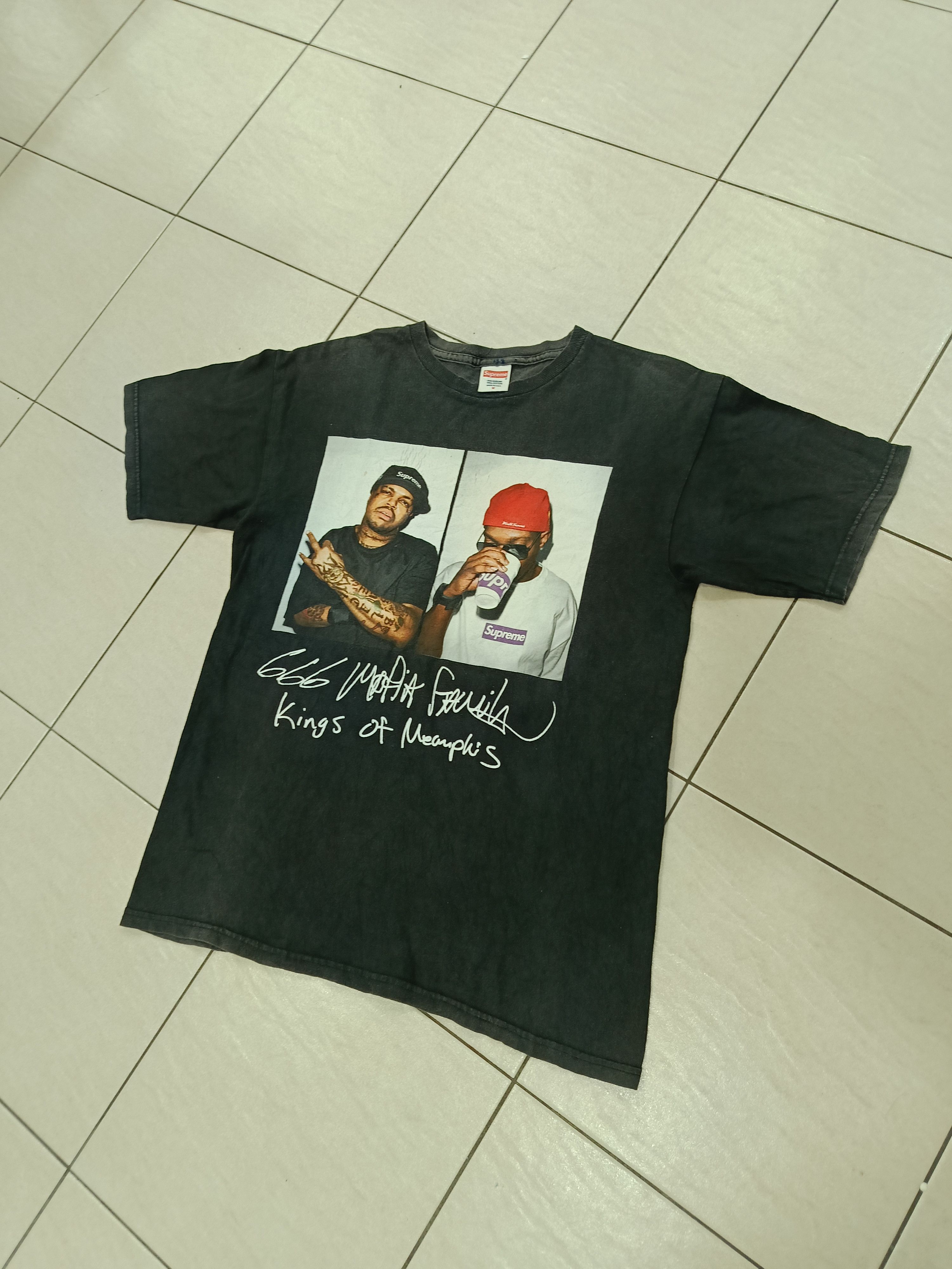 シュプリーム スリー シックス マフィア Tシャツ ボックス ロゴ