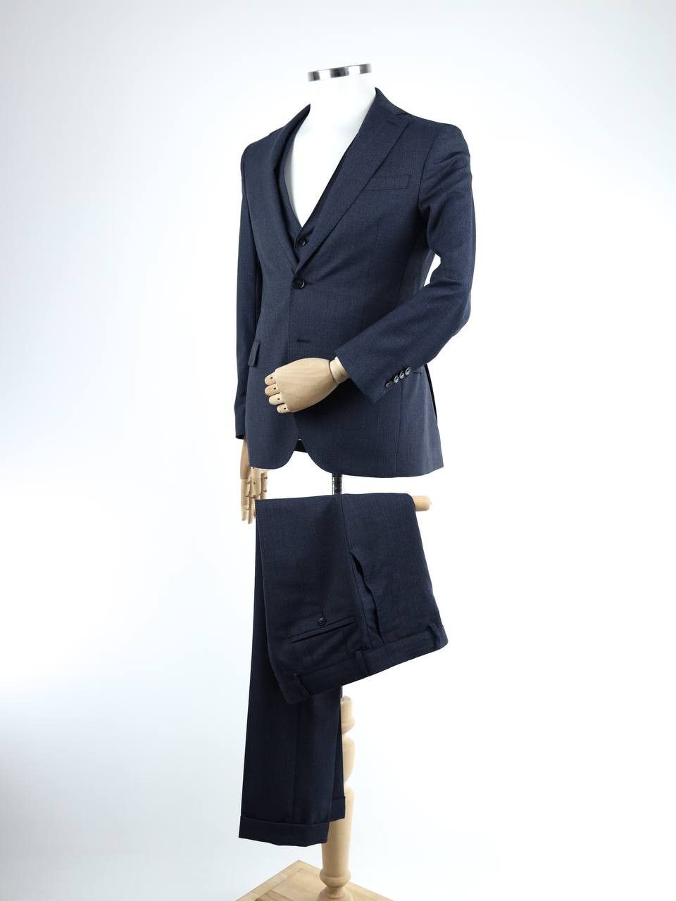 PAOLONI Three-piece wool suit