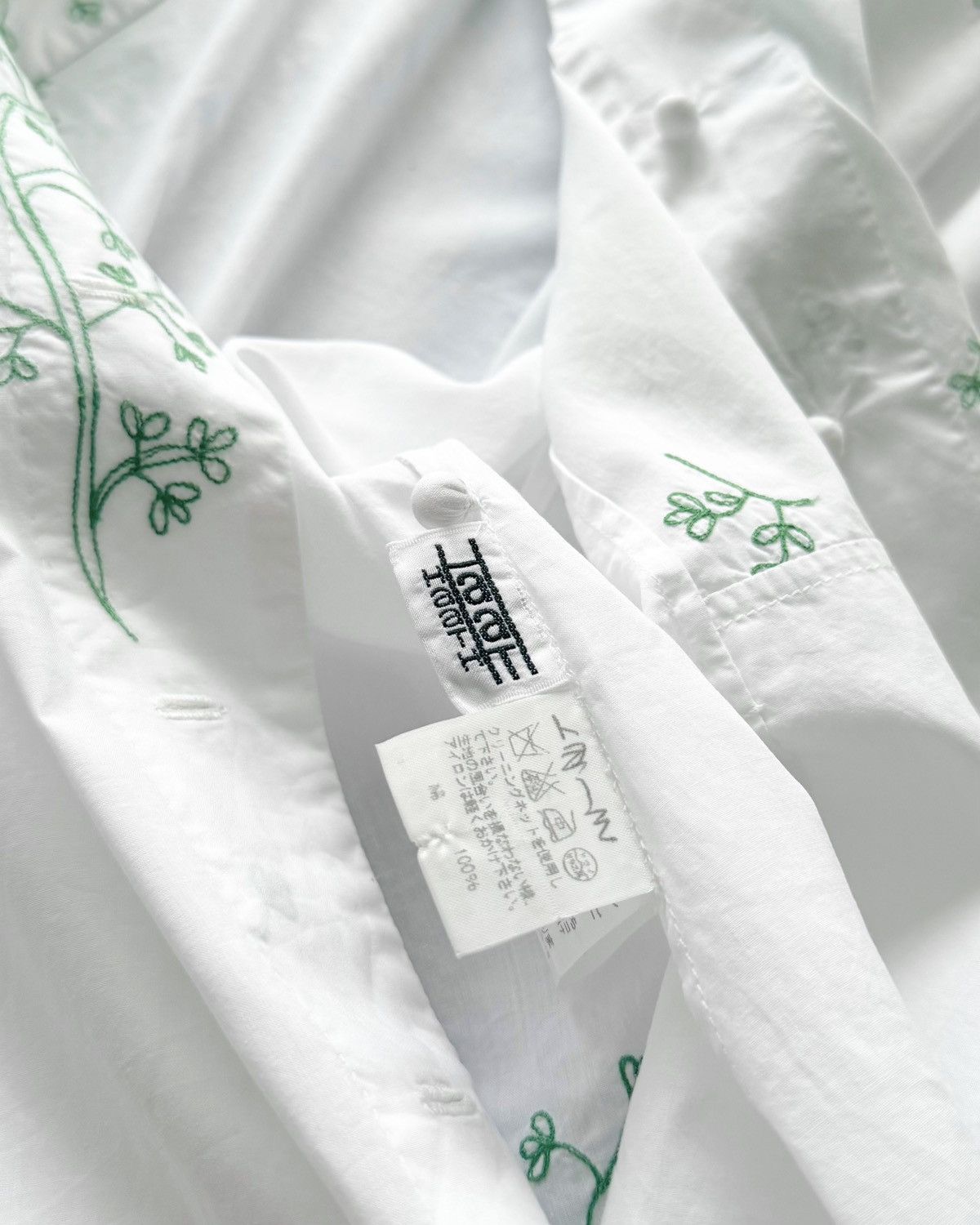 Issey Miyake HaaT by ISSEY MIYAKE Chinese Style Shirt Size M / US 6-8 / IT 42-44 - 8 Thumbnail