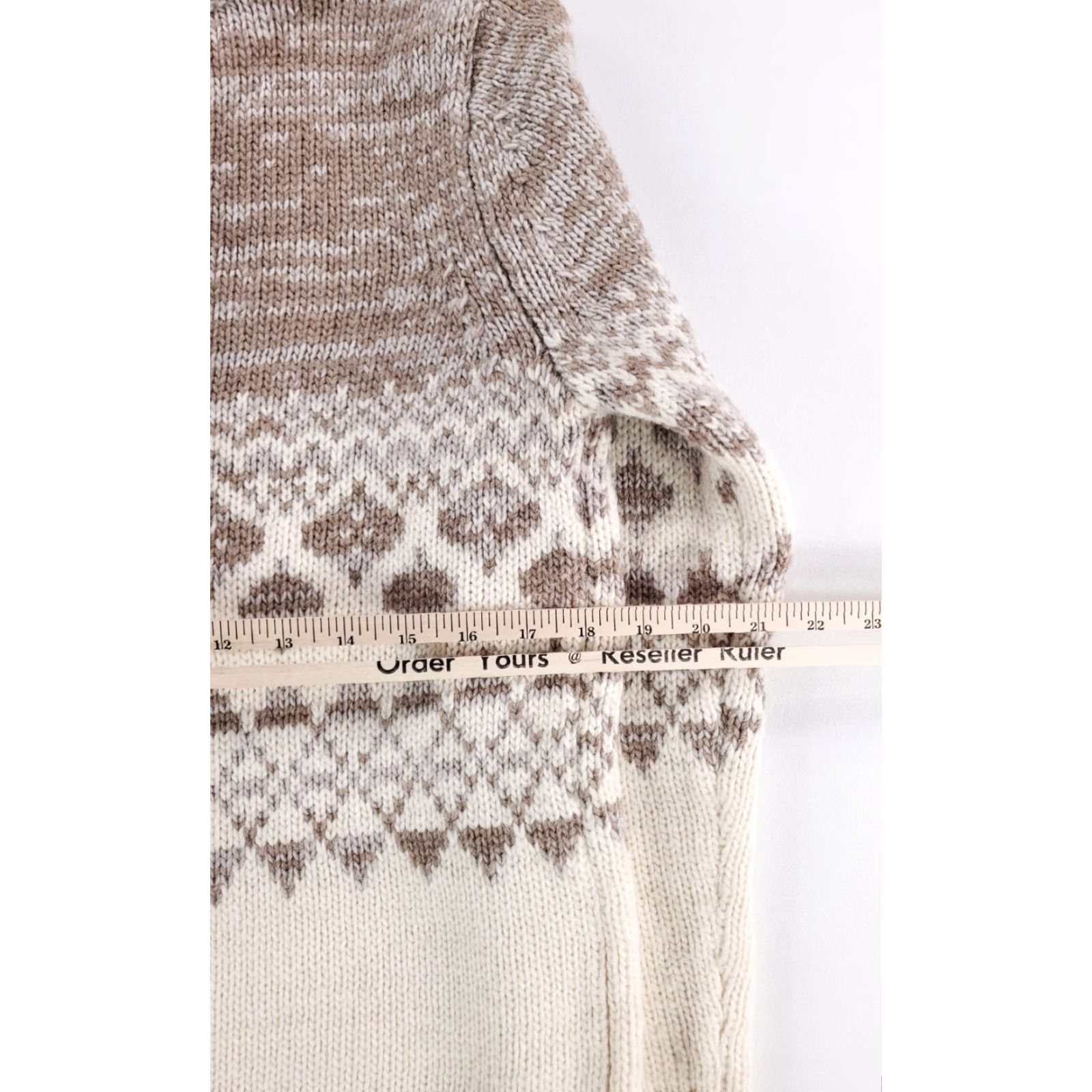 Banana Republic Banana Republic Sweater Nordic Wool Alpaca Acrylic Blend Italian Yarn Mens M Multicolor Wool Pullover Mens M Size US M / EU 48-50 / 2 - 7 Thumbnail