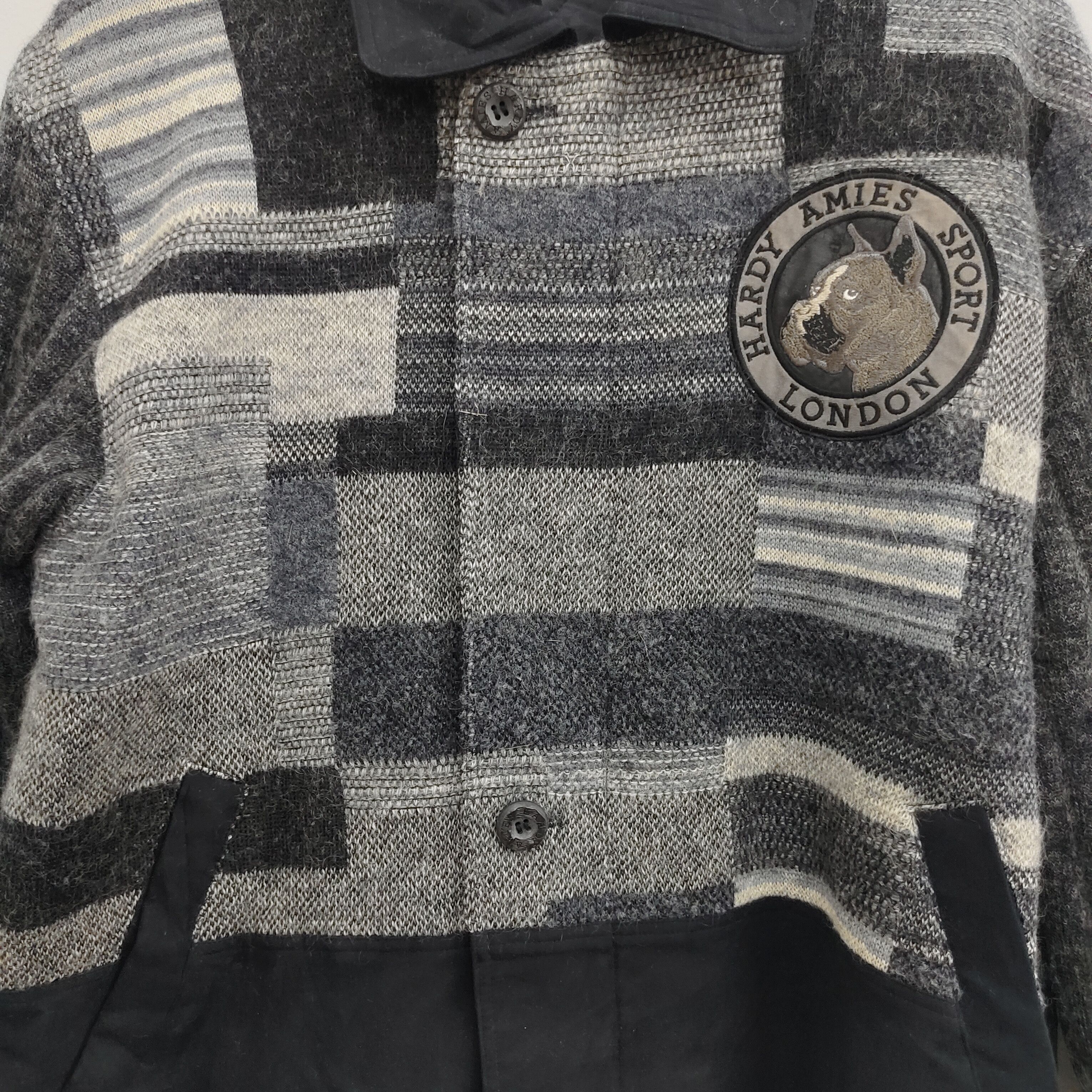 Designer × Hardy Amies Vintage Hardy Amies Wool Coat Jacket Size US L / EU 52-54 / 3 - 8 Thumbnail