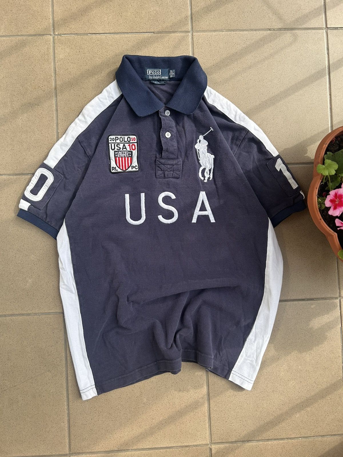 Polo Ralph Lauren × Vintage Polo Ralph Lauren USA Chief Keef Size US M / EU 48-50 / 2 - 3 Thumbnail