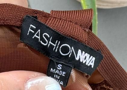 Fashion Nova Fashion Nova Mesh Dress (S) Size S / US 4 / IT 40 - 2 Thumbnail