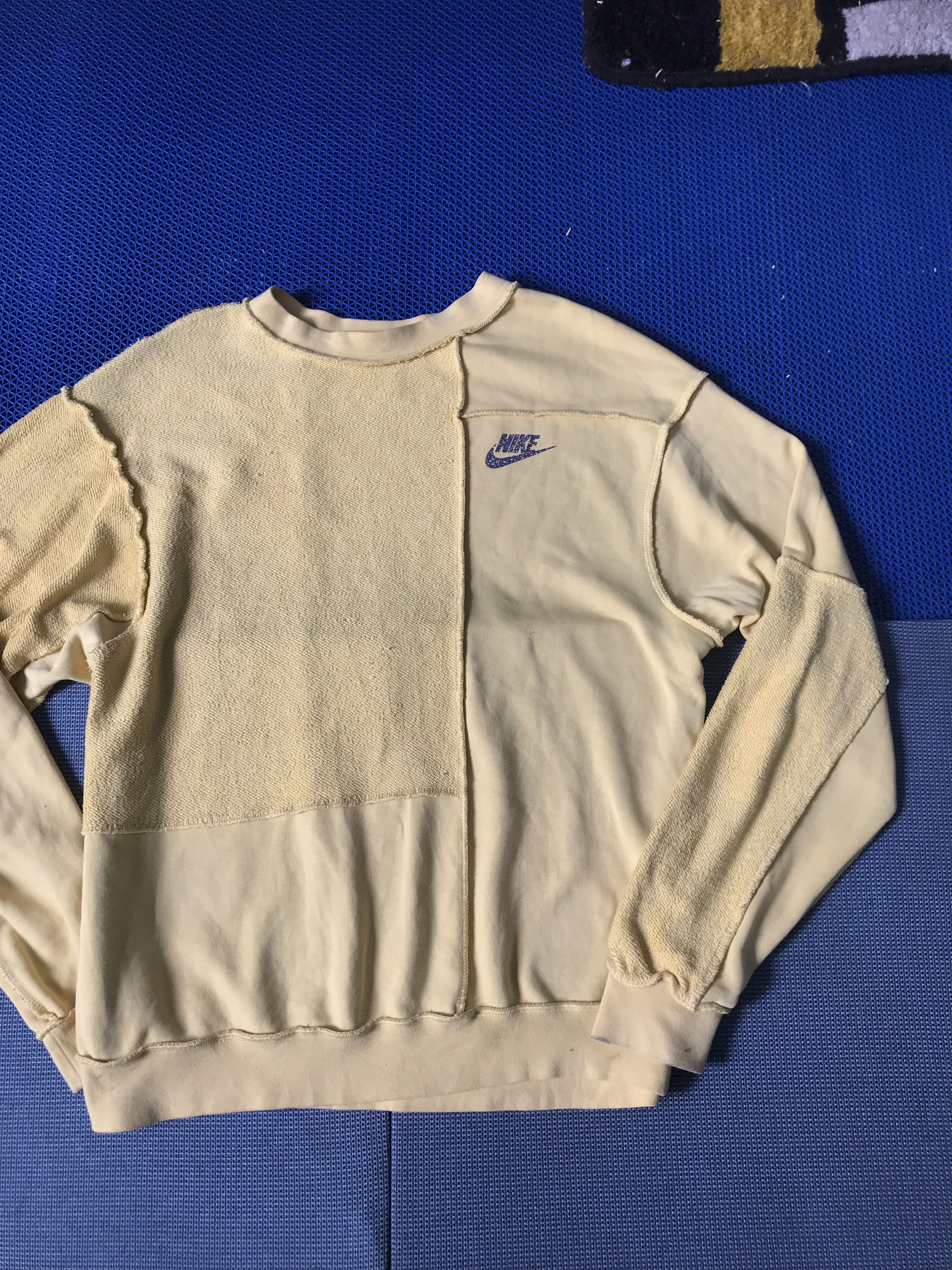 Nike Vintage Nike Rip off Cut and Sew Design Crewneck sweater Size US M / EU 48-50 / 2 - 5 Thumbnail