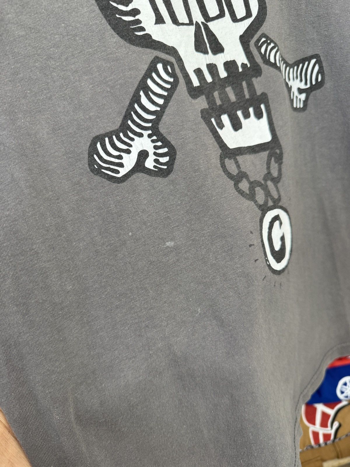 Stussy vintage stussy skull tee shirt Size US M / EU 48-50 / 2 - 4 Thumbnail