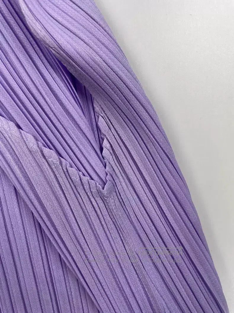 Issey Miyake Issey Miyake Purple Dress Size M / US 6-8 / IT 42-44 - 4 Thumbnail