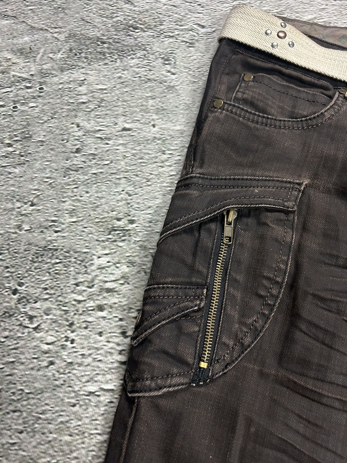 Other Y2K jeans flared brown cargo Size US 32 / EU 48 - 2 Thumbnail