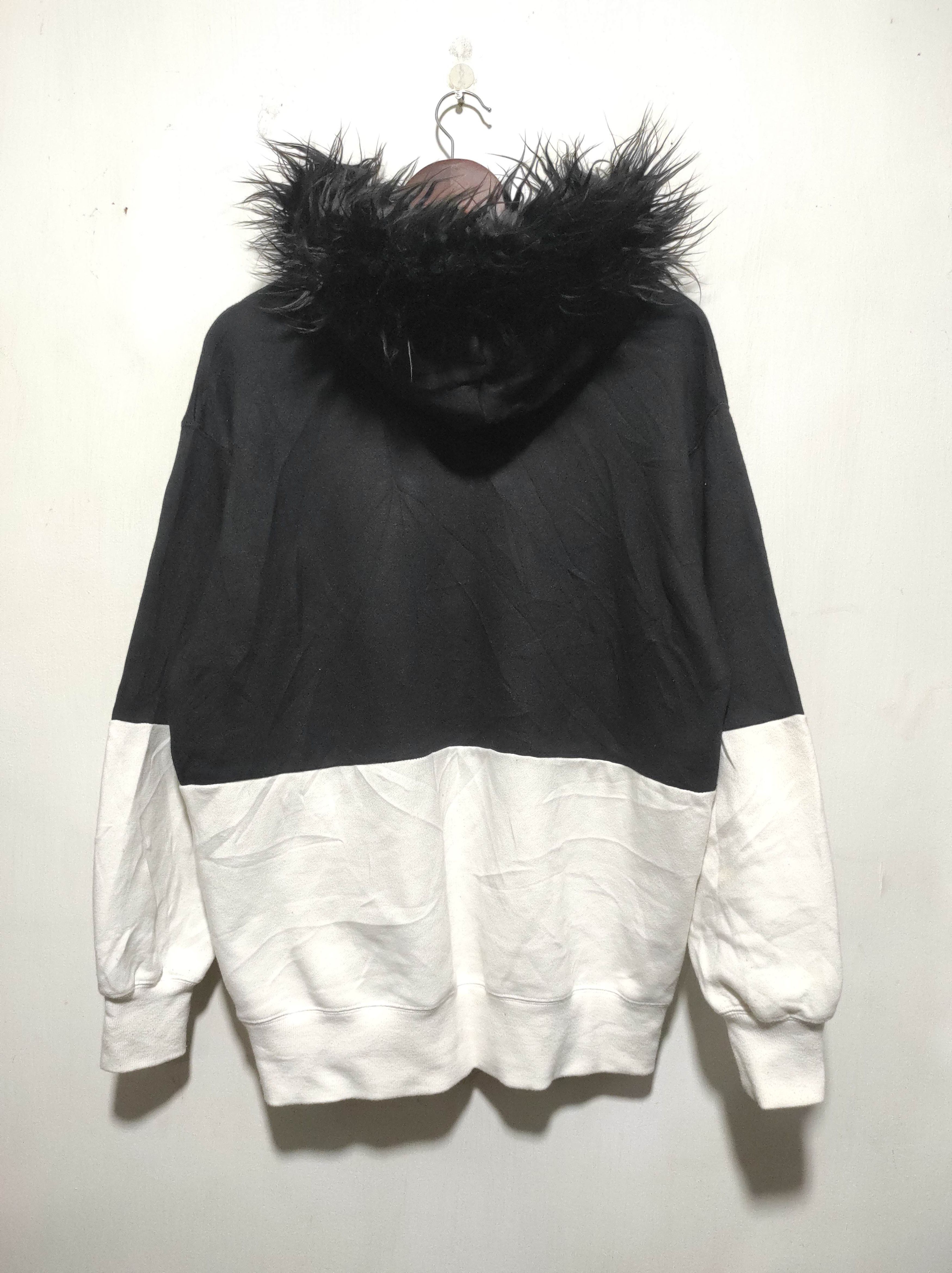 Hysteric Glamour Rady Oversized Black & White Fur Hoodie i6w9 LBG style Size US M / EU 48-50 / 2 - 12 Thumbnail