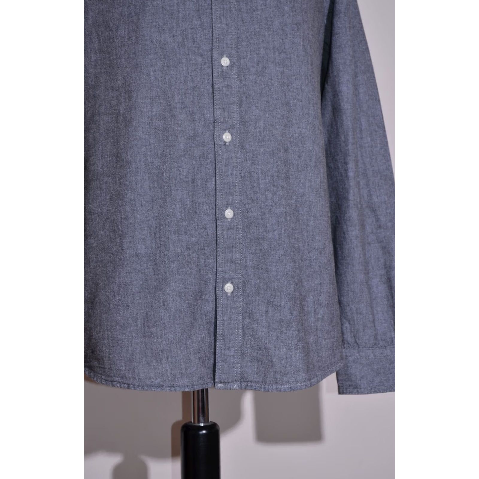 Levi's Levi'S Mens Long Sleeve Grey Shirt Slim Fit Cotton with Logo SIze XL Size US XL / EU 56 / 4 - 4 Thumbnail