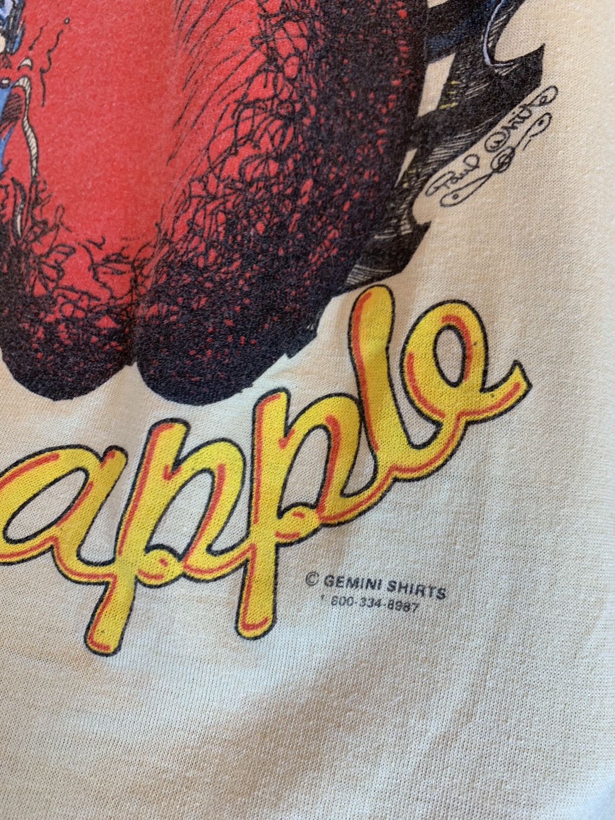 Vintage *RARE* Vintage 80’s The Big Apple NYC New York Art T-Shirt L Size US L / EU 52-54 / 3 - 7 Thumbnail